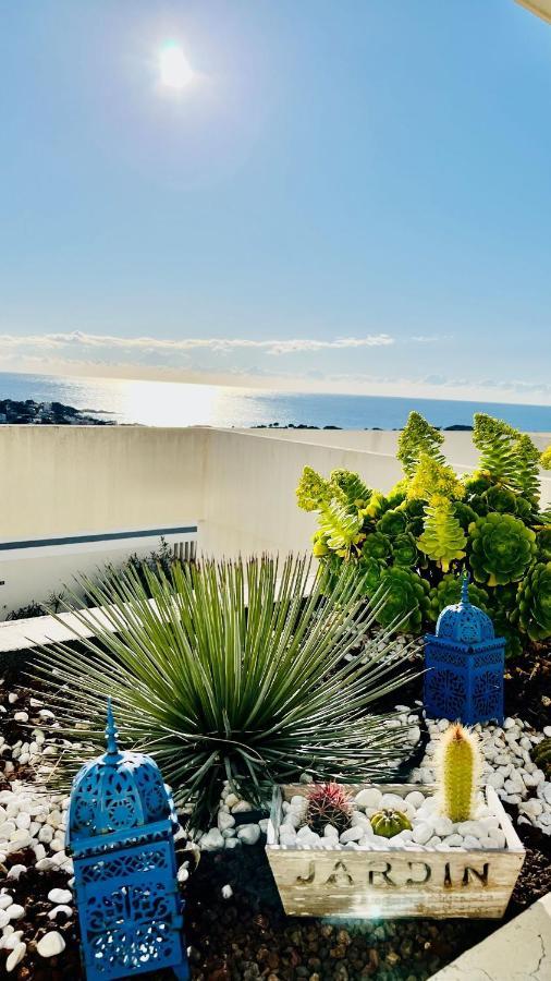 Vue Mer Panoramique - Grande Terrasse Et Piscine บ็องโดล ภายนอก รูปภาพ